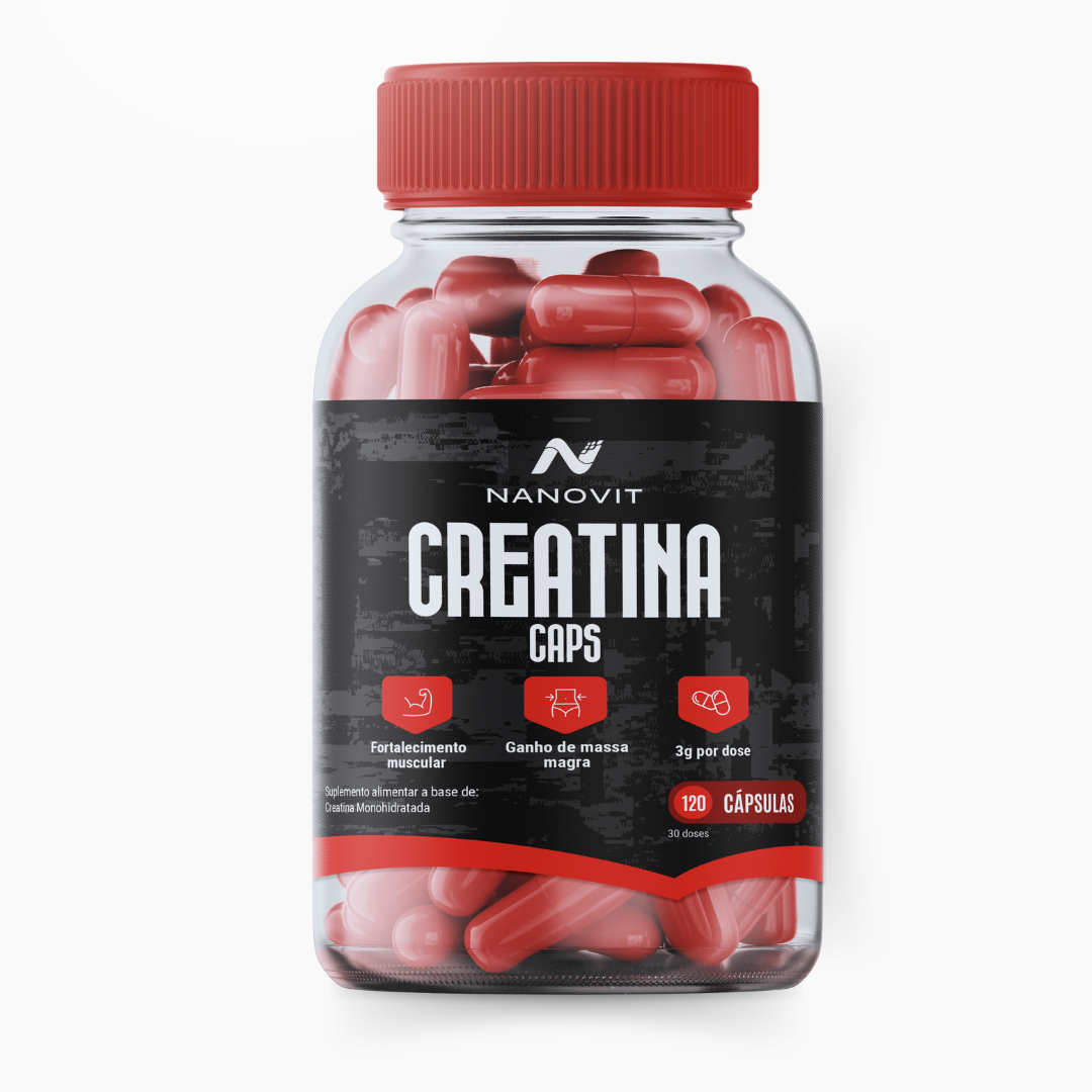 Nanovit Creatina – 30 dias de tratamento