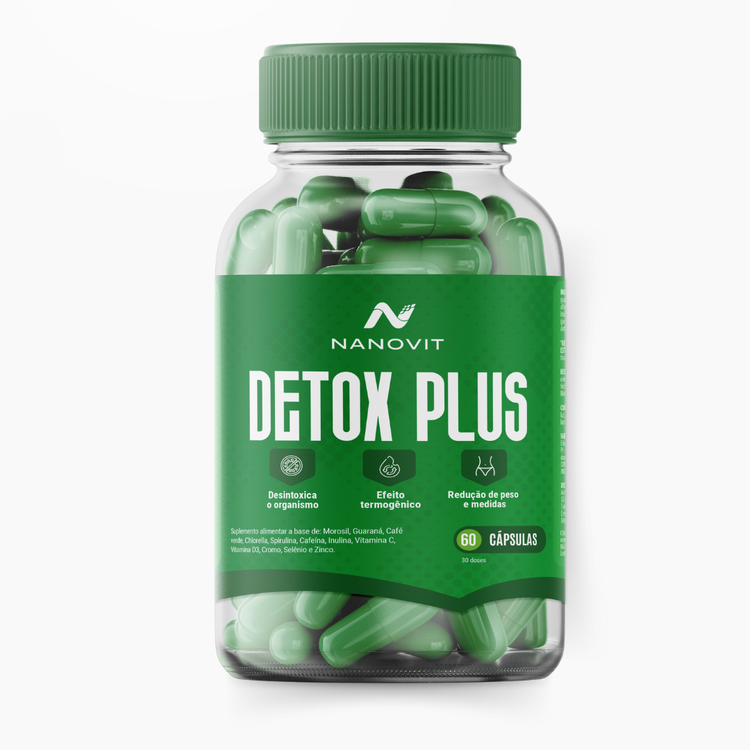 Nanovit Detox Plus – 30 dias de tratamento