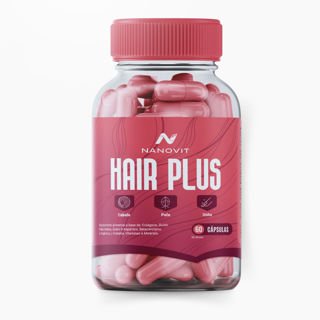 Nanovit Hair Plus – 60 dias de tratamento