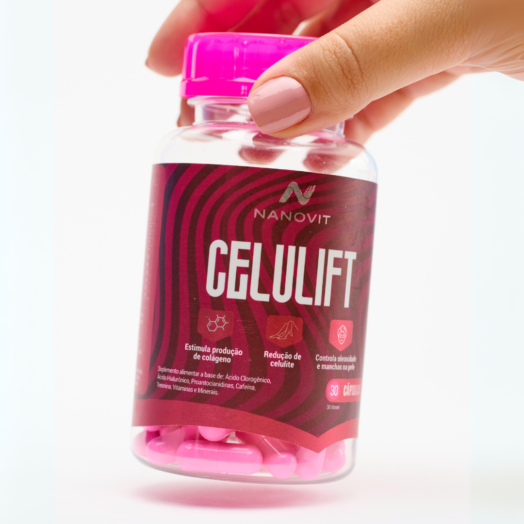 Nanovit Celulift – 30 dias de tratamento