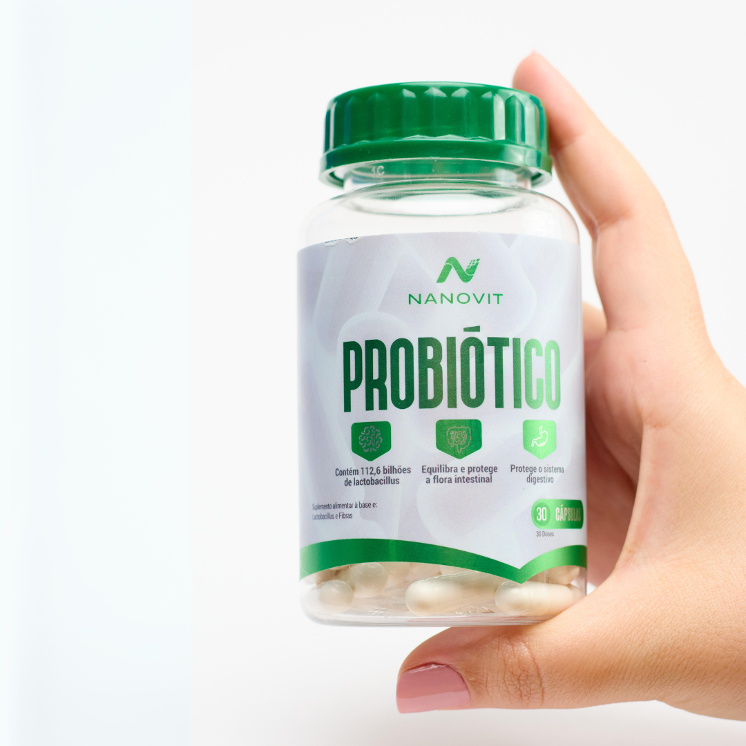 Kit 6 Nanovit Probiótico – 180 dias de tratamento