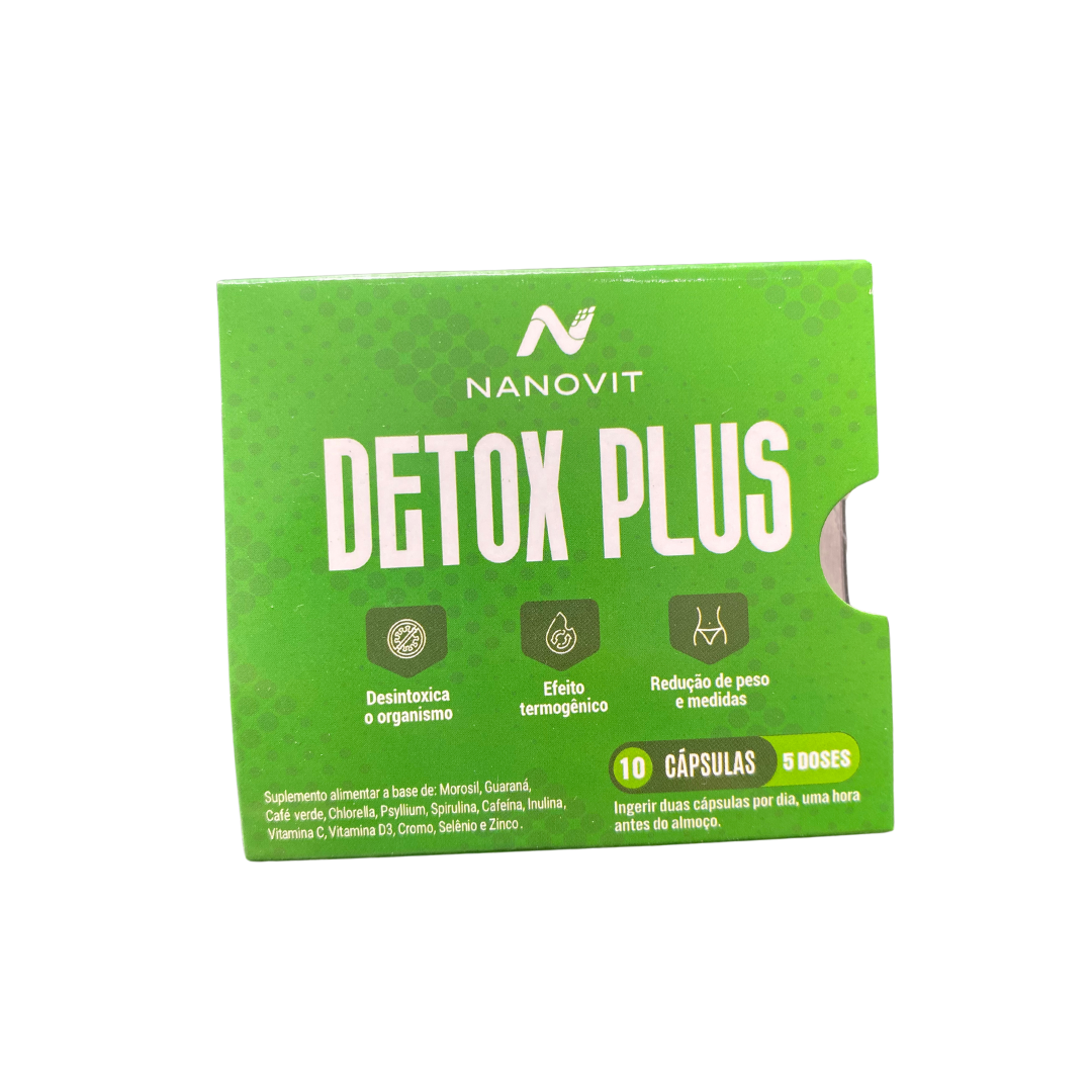 Detox Plus - Blister 10 cápsulas - 5 dias