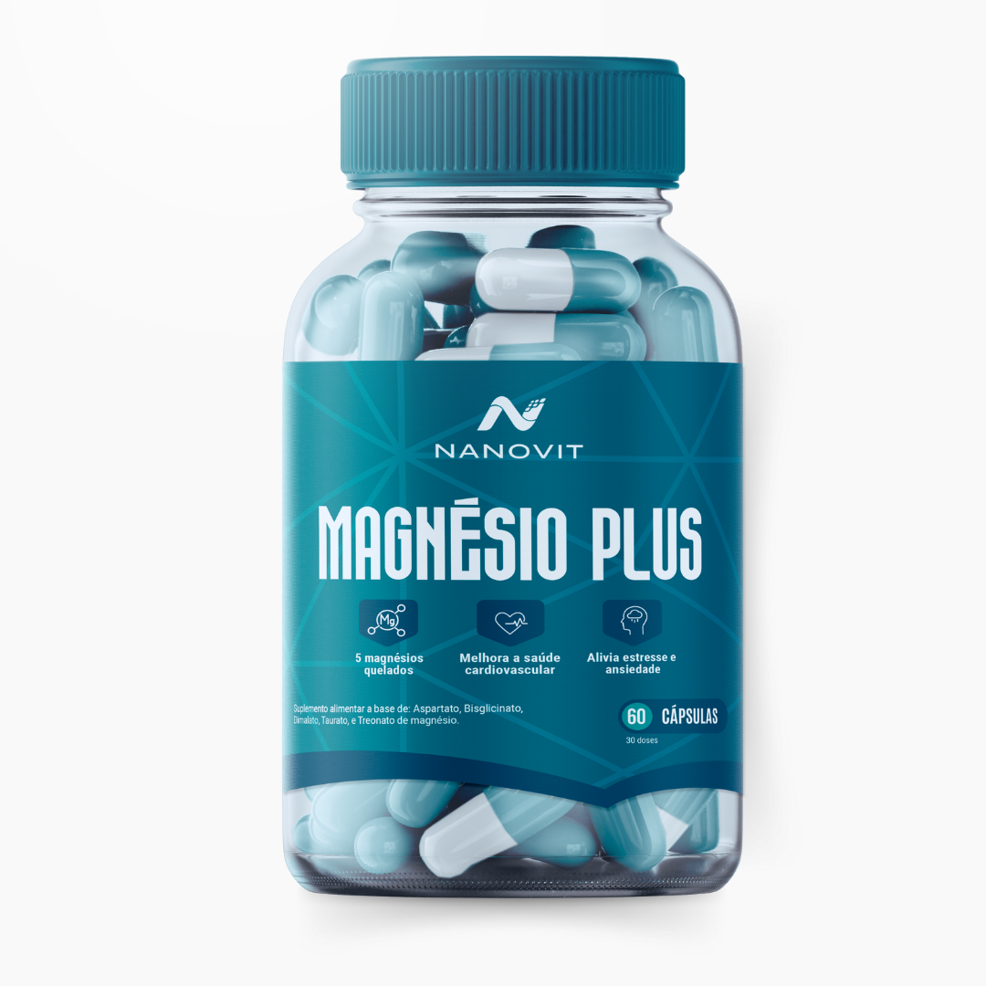 Nanovit Magnésio Plus – 30 dias de tratamento