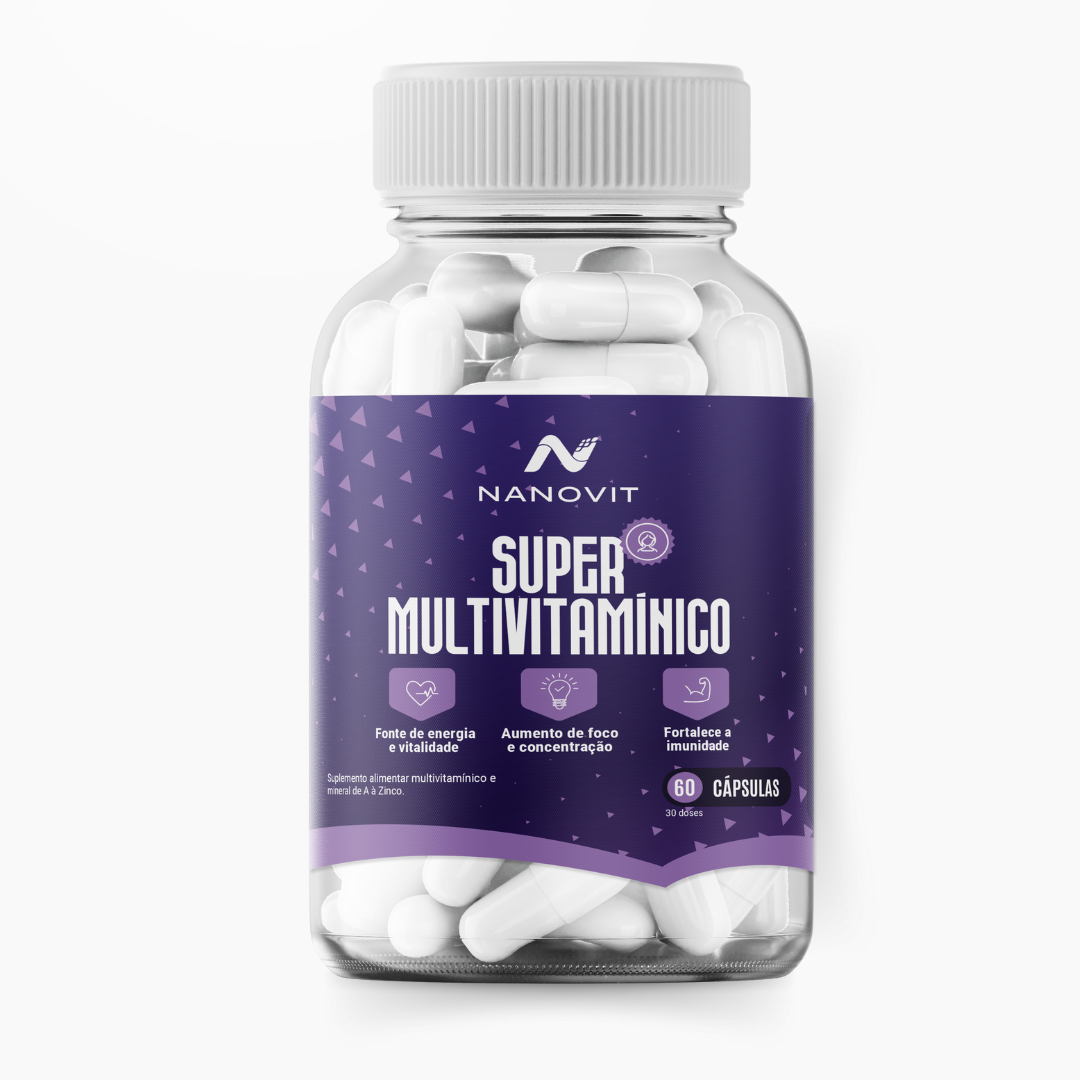 Nanovit Super Multivitamínico A-Z Woman – 30 dias de tratamento