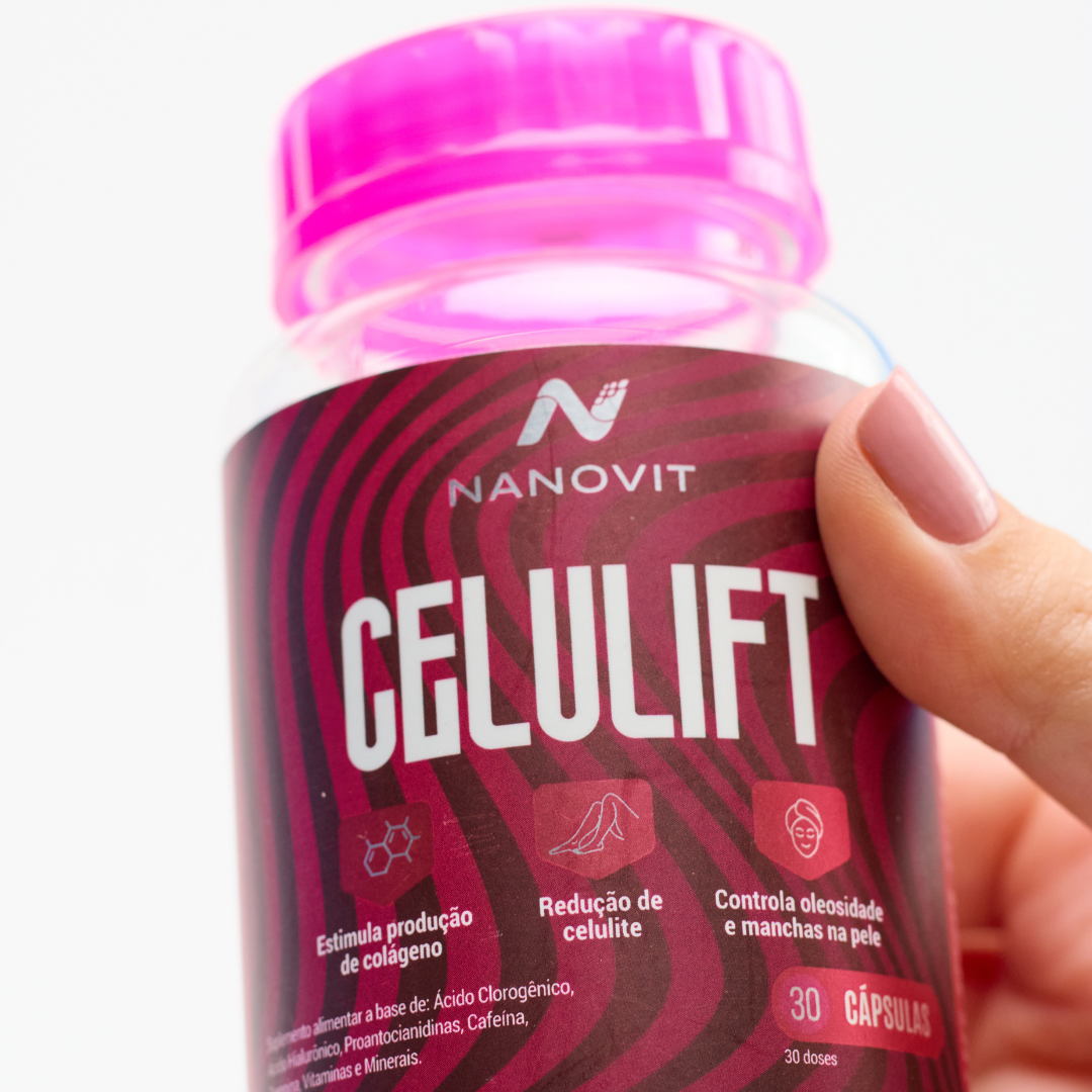 Nanovit Celulift – 30 dias de tratamento