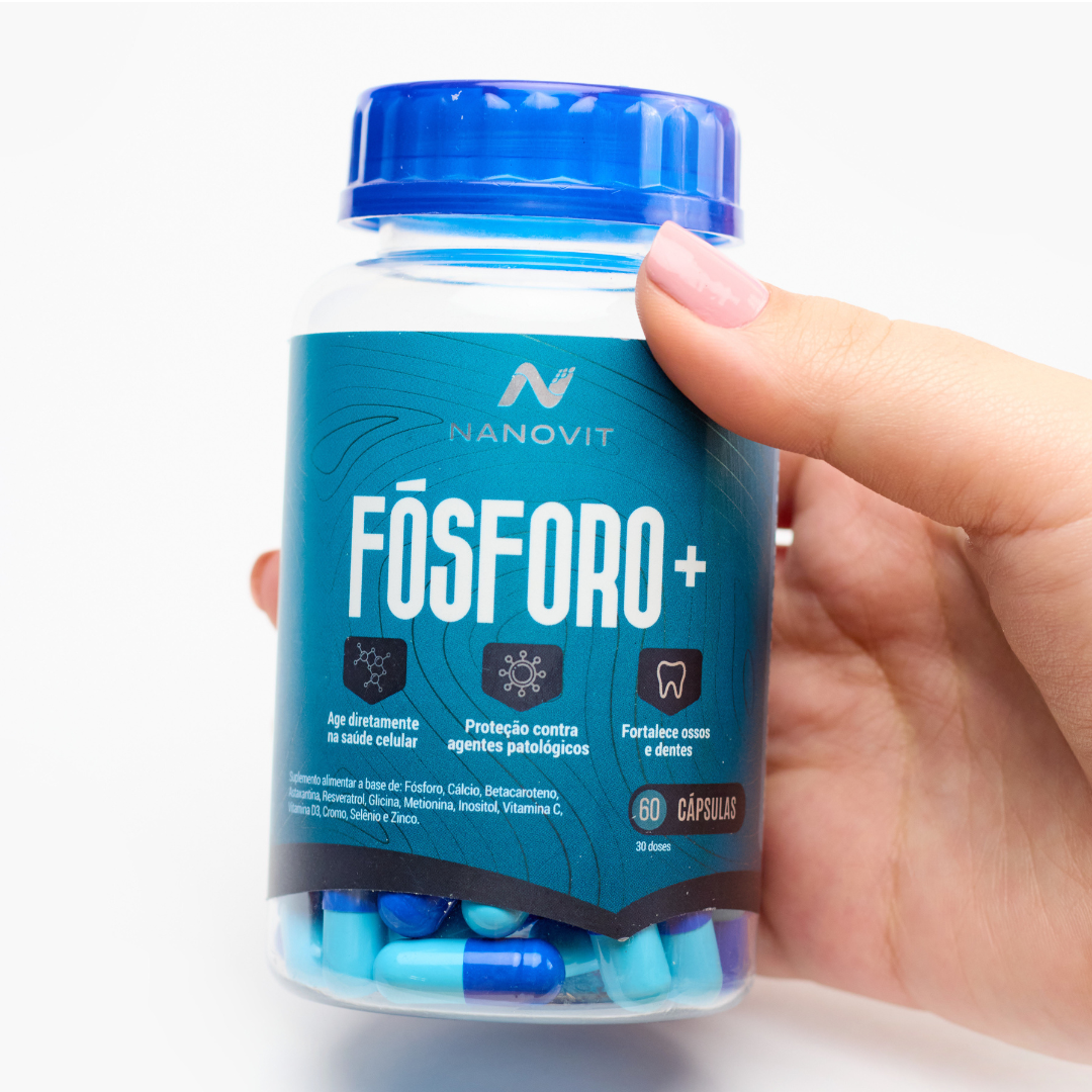 Kit 3 Nanovit Fósforo – 90 dias de tratamento