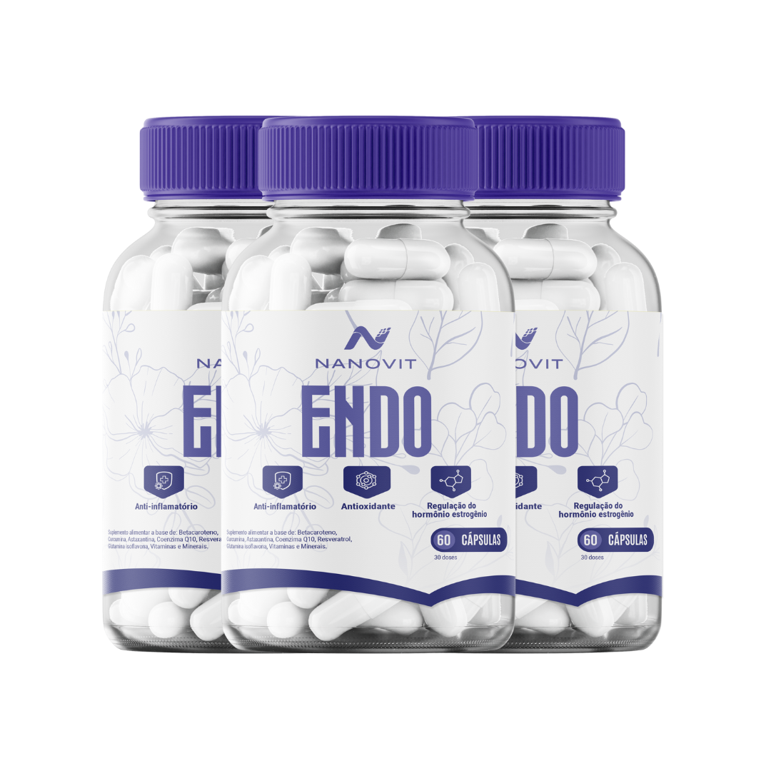 Kit 3 Nanovit Endo – 90 dias de tratamento