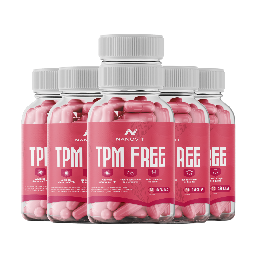 Kit 6 Nanovit TPM Free – 180 dias de tratamento