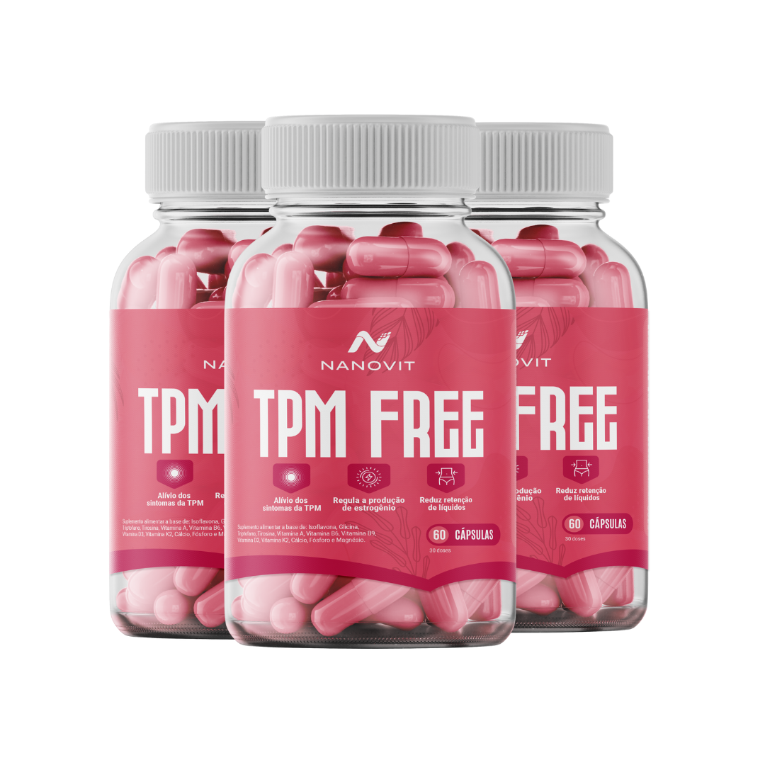 Kit 3 Nanovit TPM Free – 90 dias de tratamento