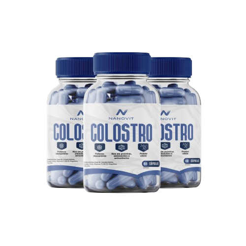 Kit 3 Nanovit Colostro – 90 dias de tratamento