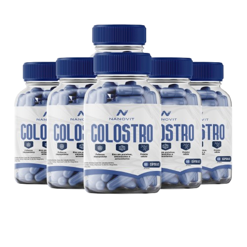 Kit 6 Nanovit Colostro – 180 dias de tratamento