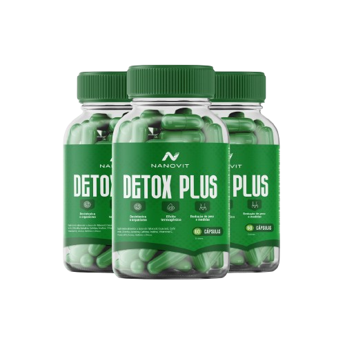 Kit 3 Nanovit Detox Plus – 90 dias de tratamento